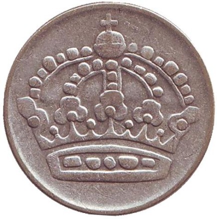 Монета 50 эре. 1954 год, Швеция. Монета 50 эре. 1954 год, Швеция.