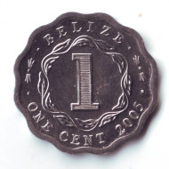 Монета 1 цент. 2005 год, Белиз. Монета 1 цент. 2005 год, Белиз.