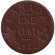 Монета 1 цент. 1932 год, Канада.
