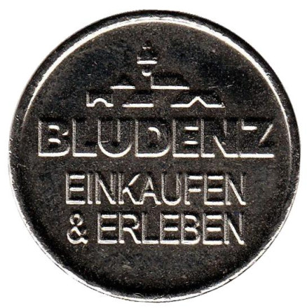 Bludenz. Парковочный жетон, Германия.
