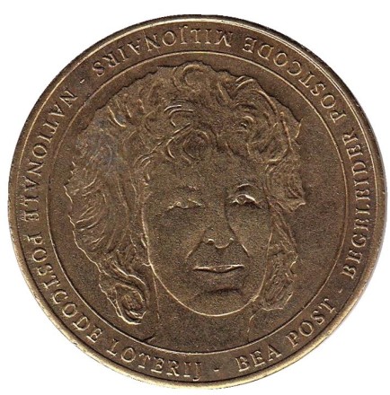 Postcode Loterij. Почтовая лотерея. Лотерейный жетон. 2010 год, Нидерланды. Postcode Loterij. Почтовая лотерея. Лотерейный жетон. 2010 год, Нидерланды.