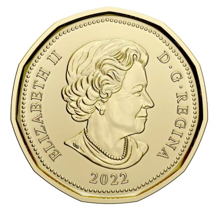 Монета 1 доллар. 2022 год, Канада. Оскар Питерсон. Монета 1 доллар. 2022 год, Канада. Оскар Питерсон.