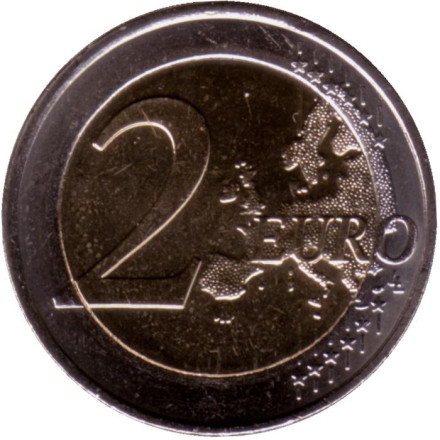 Монета 2 евро. 2023 год, Греция. 150 лет со дня рождения Константина Каратеодори. Монета 2 евро. 2023 год, Греция. 150 лет со дня рождения Константина Каратеодори.