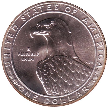 Монета 1 доллар. 1983 год (S), США. BU. XXIII летние Олимпийские Игры - Дискобол. Монета 1 доллар. 1983 год (S), США. BU. XXIII летние Олимпийские Игры - Дискобол.