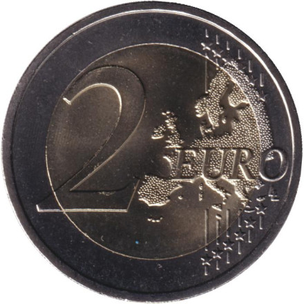 Монета 2 евро. 2024 год, Люксембург. 175 лет со дня смерти Великого Герцога Люксембурга Виллема II. Монета 2 евро. 2024 год, Люксембург. 175 лет со дня смерти Великого Герцога Люксембурга Виллема II.