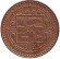Монета 1 рупия. 2001 год, Непал. (Магнитная) Монета 1 рупия. 2001 год, Непал. (Магнитная)