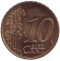 Монета 10 центов. 2004 год (D), Германия.