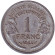 Монета 1 франк. 1944 год, Франция.
