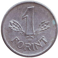 Монета 1 форинт. 1980 год, Венгрия. Монета 1 форинт. 1980 год, Венгрия.