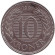 Монета 10 крон. 1987 год, Дания. Монета 10 крон. 1987 год, Дания.