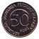 Монета 50 толаров. 2004 год, Словения. UNC. Бык. Монета 50 толаров. 2004 год, Словения. UNC. Бык.