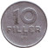 Монета 10 филлеров. 1977 год, Венгрия. Монета 10 филлеров. 1977 год, Венгрия.
