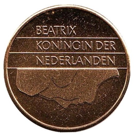 Монета 5 гульденов. 2000 год, Нидерланды. BU. Монета 5 гульденов. 2000 год, Нидерланды. BU.