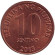 Монета 10 сентимо. 2013 год, Филиппины. Монета 10 сентимо. 2013 год, Филиппины.