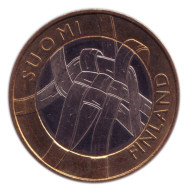 Монета 5 евро. 2011 год, Финляндия. Карелия. Монета 5 евро. 2011 год, Финляндия. Карелия.