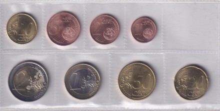 Годовой набор монет евро. 2025 год, Австрия.