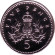 Монета 5 пенсов. 2000 год, Великобритания. BU.