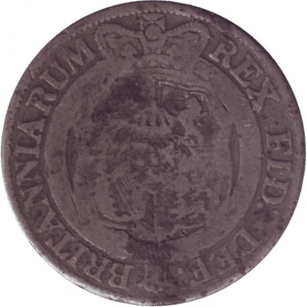 Монета 1/2 кроны. 1819 год, Великобритания. Монета 1/2 кроны. 1819 год, Великобритания.