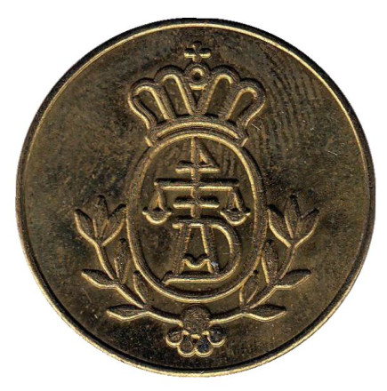 Dallmayr. Жетон кофейного автомата. Dallmayr. Жетон кофейного автомата.