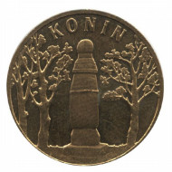 Монета 2 злотых, 2008 год, Польша. Конин.