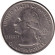 Монета 25 центов (P). 2000 год, США. Мэриленд. Штат № 7.