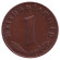 Монета 1 рейхспфенниг. 1936 год, Германия (Третий Рейх). (J). Монета 1 рейхспфенниг. 1936 год, Германия (Третий Рейх). (J).