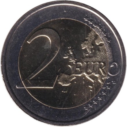 Монета 2 евро. 2024 год, Латвия. Пузурис.