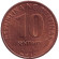 Монета 10 сентимо. 2014 год, Филиппины.