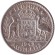 Монета 2 шиллинга (флорин). 1947 год, Австралия.