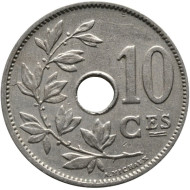 Монета 10 сантимов. 1906 год, Бельгия. (Belgique). Монета 10 сантимов. 1906 год, Бельгия. (Belgique).