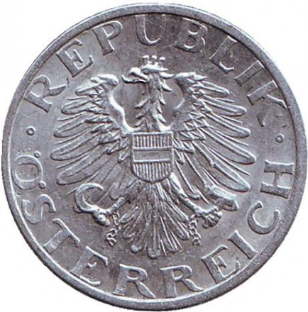 Монета 50 грошей. 1946 год, Австрия.