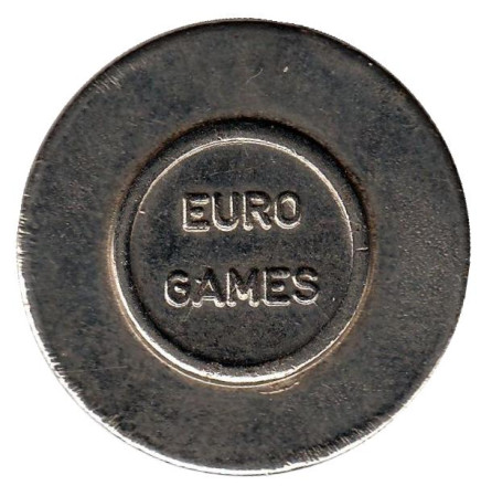 Игровой жетон "Euro Games. Mini Cars"