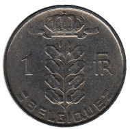 Монета 1 франк. 1955 год, Бельгия. (Belgique) Монета 1 франк. 1955 год, Бельгия. (Belgique)