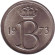 Монета 25 сантимов. 1973 год, Бельгия. (Belgique)