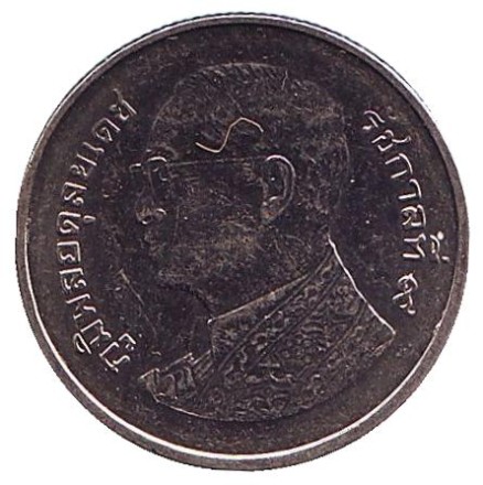 Монета 1 бат. 2016 год, Таиланд. Храм Изумрудного Будды. Монета 1 бат. 2016 год, Таиланд. Храм Изумрудного Будды.