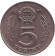 Монета 5 форинтов. 1971 год, Венгрия. Монета 5 форинтов. 1971 год, Венгрия.