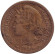Монета 2 франка. 1924 год, Того. Монета 2 франка. 1924 год, Того.