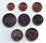 Набор монет Исландии (8 шт.). 1981-2008 гг., Исландия. Набор монет Исландии (8 шт.). 1981-2008 гг., Исландия.