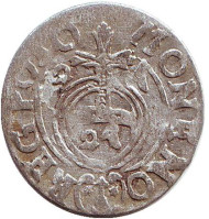 Монета 1,5 гроша (полторак). 1621 год, Речь Посполитая. Монета 1,5 гроша (полторак). 1621 год, Речь Посполитая.