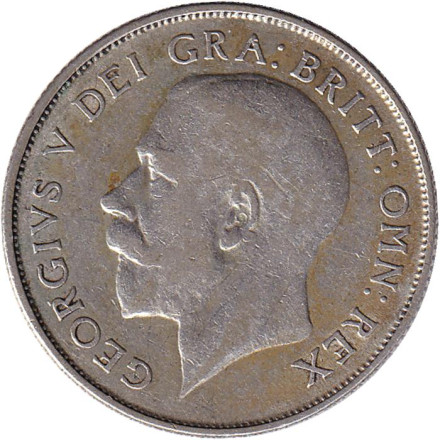 Монета 1 шиллинг. 1926 год, Великобритания.
