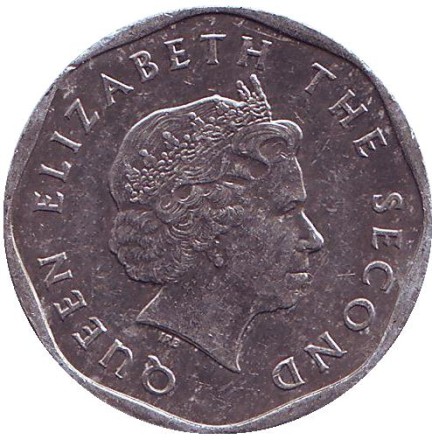 Монета 5 центов. 2008 год, Восточно-Карибские государства.