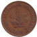 Монета 10 пфеннигов. 1970 год (D), ФРГ. Дубовые листья. Монета 10 пфеннигов. 1970 год (D), ФРГ. Дубовые листья.