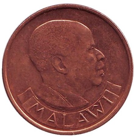 Монета 2 тамбалы. 1991 год, Малави. Райская птица. Монета 2 тамбалы. 1991 год, Малави. Райская птица.