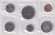 Банковский набор монет Канады. (6 шт), 1978 год.