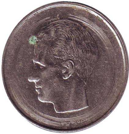 Монета 10 франков. 1969 год, Бельгия. (Belgique)