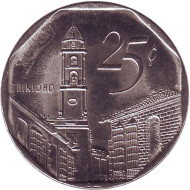 Монета 25 сентаво. 2018 год, Куба. Город-музей Тринидад. Монета 25 сентаво. 2018 год, Куба. Город-музей Тринидад.